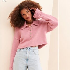 Show me your mumu Crawford collared sweater